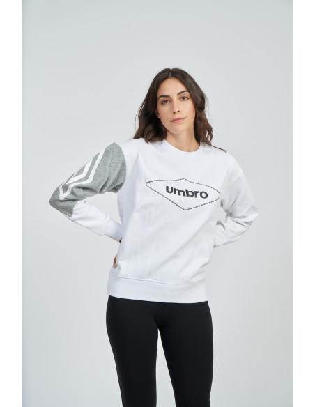 Sudadera Umbro Mujer Batura Blanca