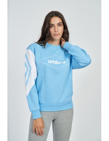 Sudadera Umbro Mujer Batura Celeste