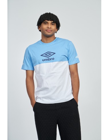 Camiseta Umbro Hombre Changse Celeste y Blanca