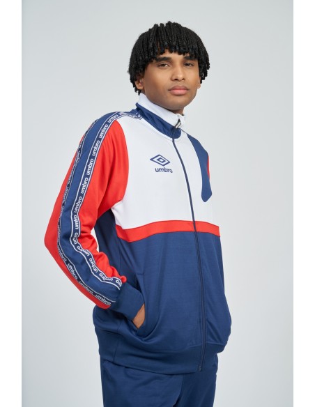 Chándal umbro hombre Kanchenjunga azul marino, blanco y rojo