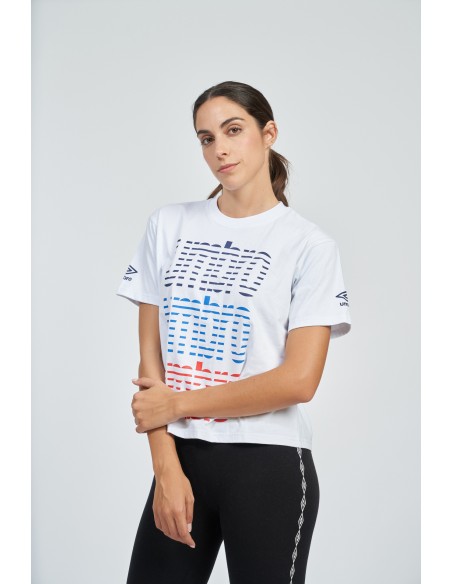 Camiseta Umbro Mujer Chomolhari Blanca