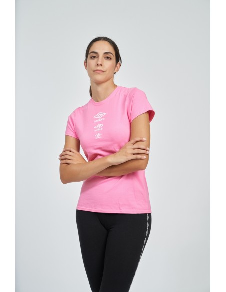 camiseta umbro mujer gyala rosa