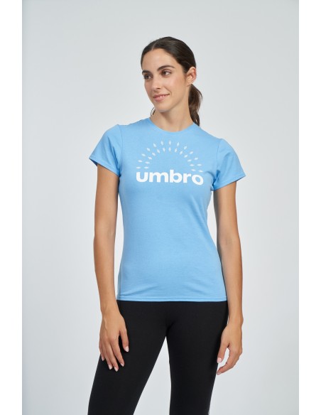 camiseta umbro mujer Kanjut celeste