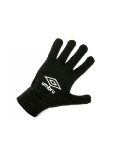 Guantes de lana umbro hombre negros