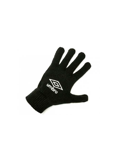 Guantes de lana umbro hombre negros