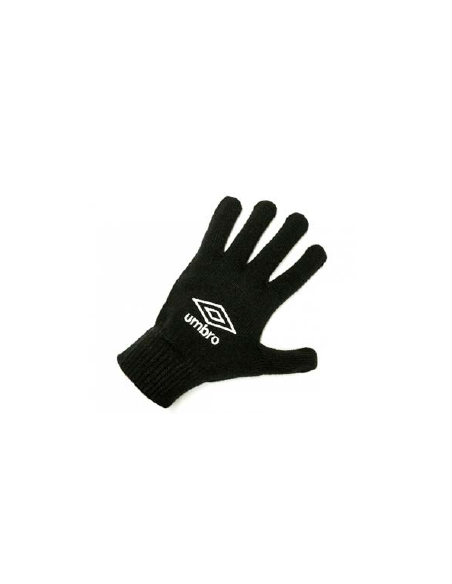 Guantes de lana umbro hombre negros