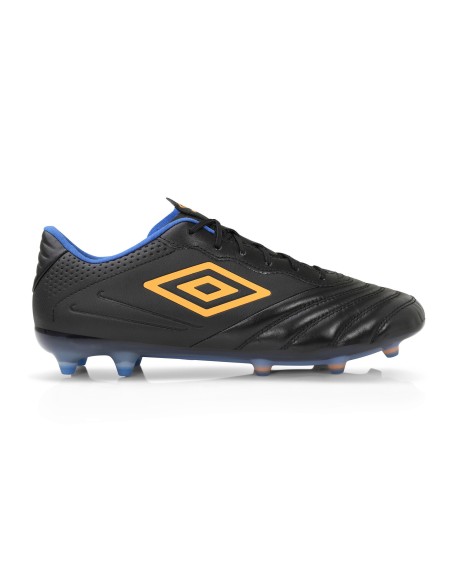 Bota de Fútbol Umbro Tocco III Pro FG Black / Vermillion Orange / Deep Surf