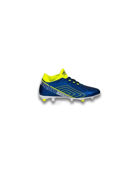 Bota de Fútbol Umbro Spirito Ag-Jnrsodalite Blue / Lime Punch / White