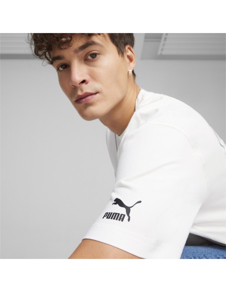 Camiseta Puma Hombre Team For The Fanbase Blanca