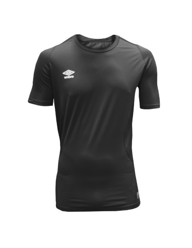 Camiseta Térmica Deportiva Core Crew Negra