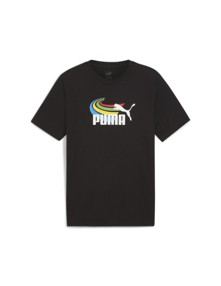 Camiseta Puma Graphics Summer Sports Negra