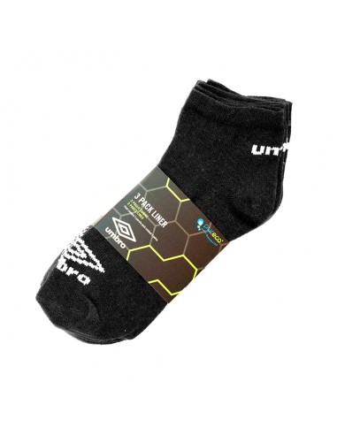 Calcetines Liner Socks Umbro Negro Hombre