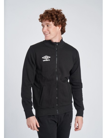 Chaqueta Umbro Hombre Wardrobe Zip Small Logo Black
