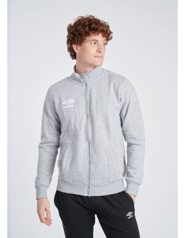 Chaqueta Umbro Hombre Wardrobe Zip Small Logo Grey