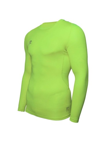 Camiseta Térmica Core LS Umbro Adulto Verde