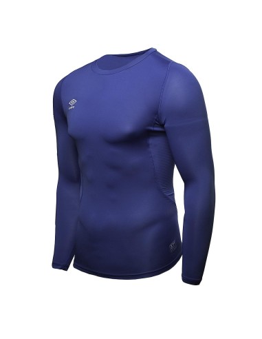 Camiseta Térmica Umbro Core LS Azul Royal Adulto