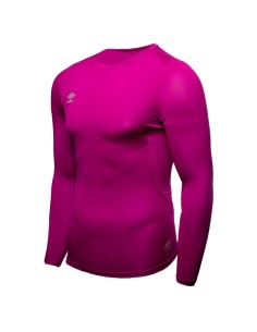 Camiseta Térmica Core LS Magneta Umbro Hombre Rosa 2