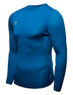 Camiseta Térmica Core LS Umbro Junior Azul