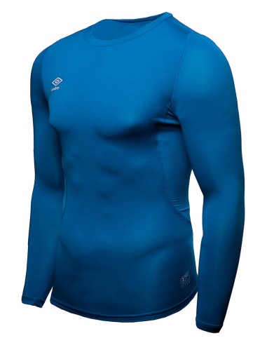 Camiseta Térmica Core LS Umbro Junior Azul