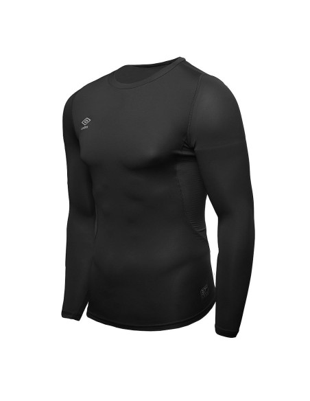 Camiseta Térmica Core LS Umbro Junior Negra