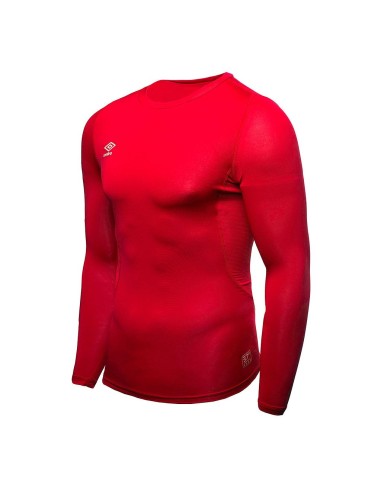 Camiseta Térmica Core LS Umbro Junior Roja