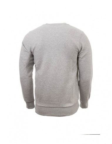 Sudadera Unisex, Gris, Small Logo Sweat Umbro HHombre Grey Marl / White