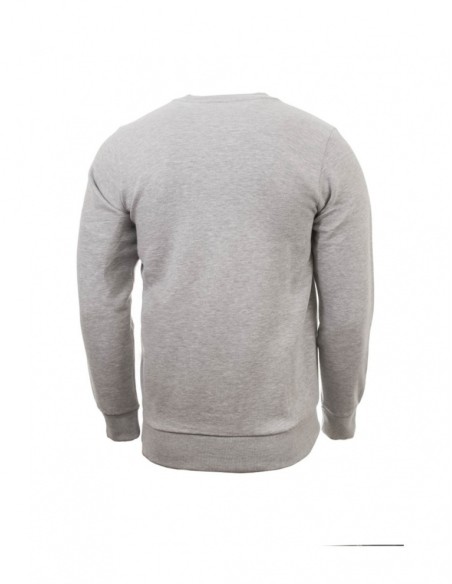 Sudadera Unisex, Gris, Small Logo Sweat Umbro HHombre Grey Marl / White