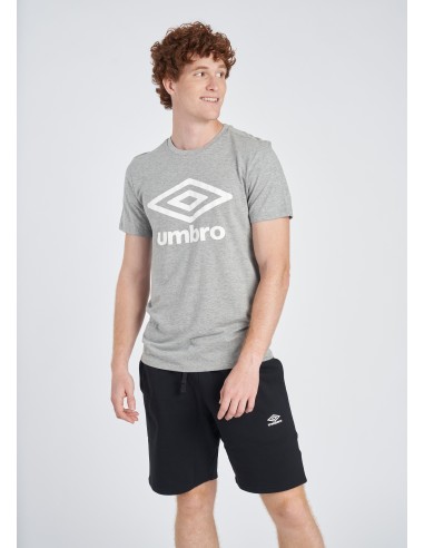Camiseta Umbro Wardrobe Large Logo Grey / White / Grey