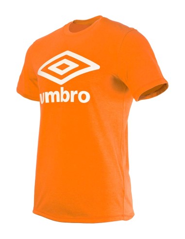 Camiseta Umbro Wardrobe Large Logo Orange / White