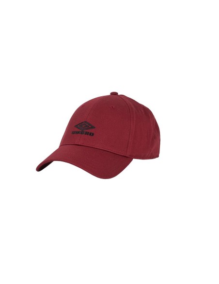 Gorra Lifestyla Logo Cap Rhubarb Umbro Hombre Rojo