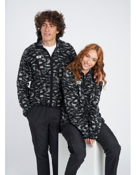 Polar Utility Fleece Jacket Umbro Hombre Negro