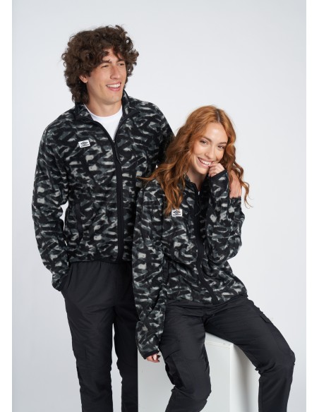 Polar Utility Fleece Jacket Umbro Hombre Negro