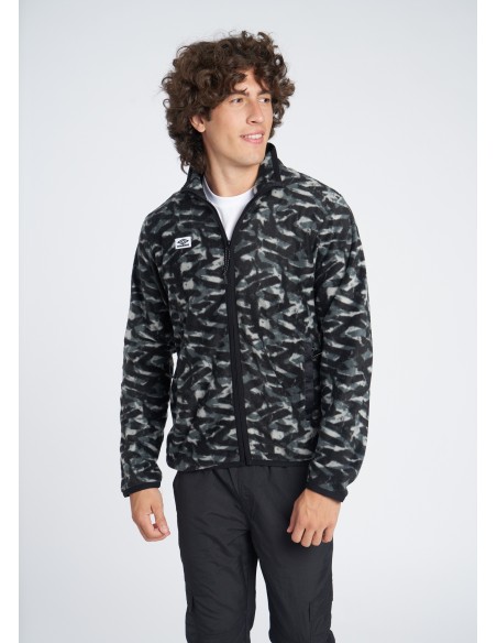Polar Utility Fleece Jacket Umbro Hombre Negro
