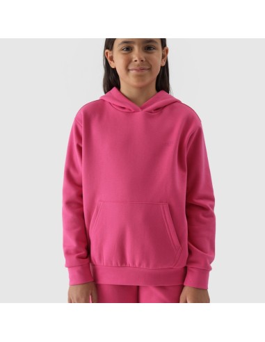 Sudadera 4F Niña Rosa