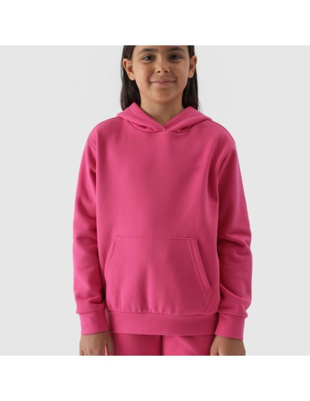 Sudadera 4F Niña Rosa