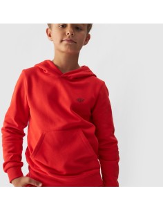 Sudadera 4F Niño Roja