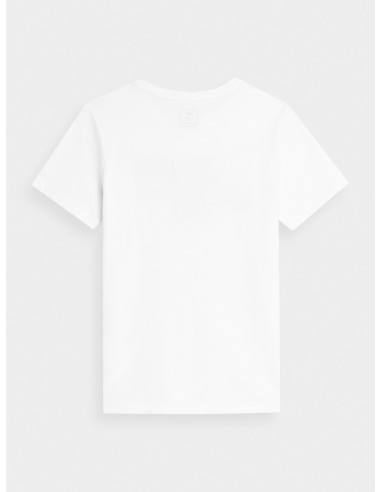 Camiseta 4F Niño Sportstyle Blanca