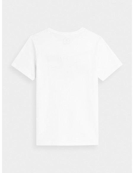 Camiseta 4F Niño Sportstyle Blanca