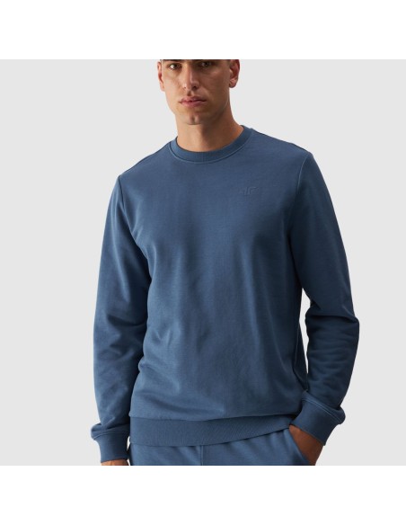 Sudadera 4F Hombre Azul