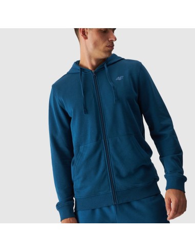 Sudadera 4F Hombre Azul