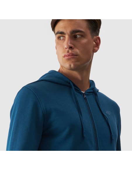 Sudadera 4F Hombre Azul