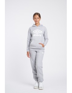 Sudadera Fleece Large Logo Oh Hoody Umbro Junior Gris 2