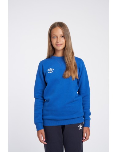 Sudadera Fleece Umbro Junior Royal / White