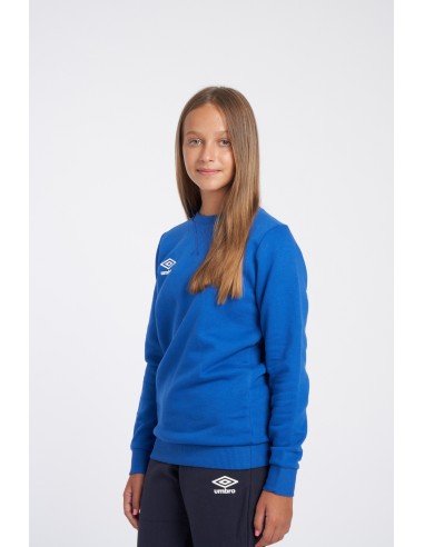Sudadera Fleece Umbro Junior Royal / White