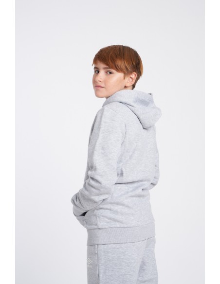 Chaqueta Fleece Zip Through Umbro Junior Gris