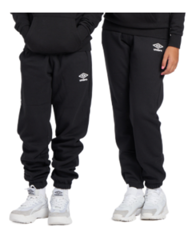 Pantalón Fleece Jogger Umbro Junior Negro