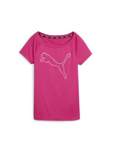 Camiseta Puma Mujer Train Favorite Rosa