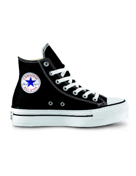 Zapatilla Converse Mujer Chuck Taylor All Star Lift Negra