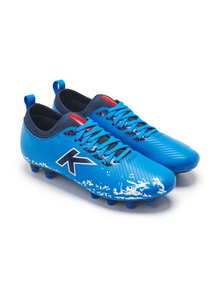 Bota De Fútbol Mg Pulse Kelme Junior Azul