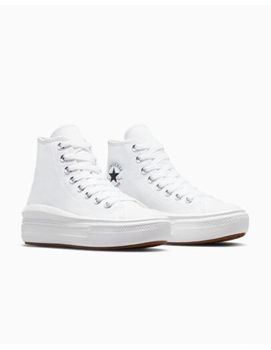 Zapatilla Converse Mujer Chuck Taylor All Star Move Platform Blanca